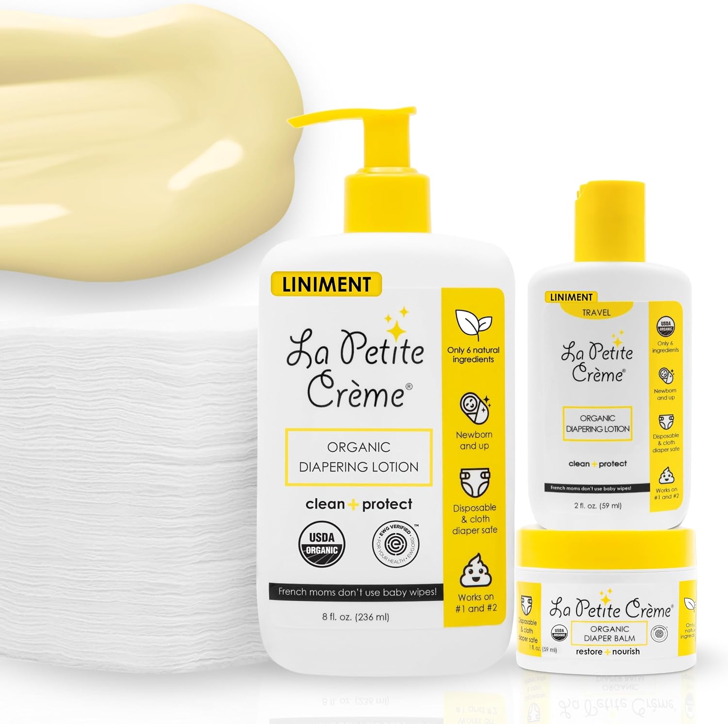 La Petite Creme - Organic French Diapering